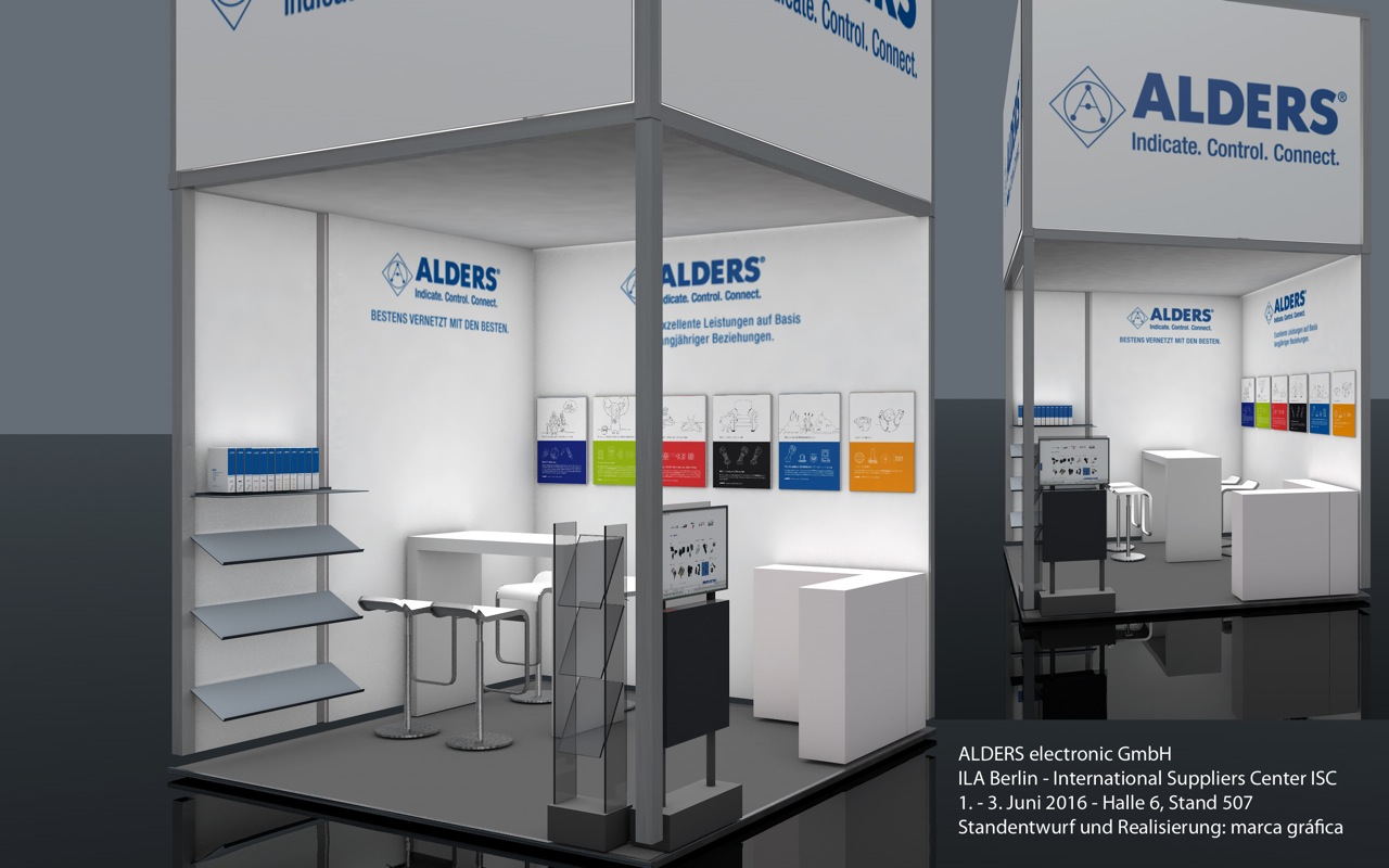 Messestand ILA Berlin 2016