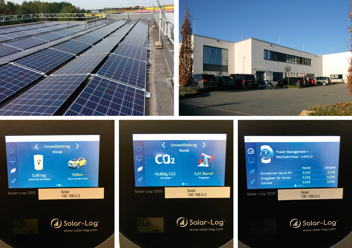 Solaranlage bei Alders