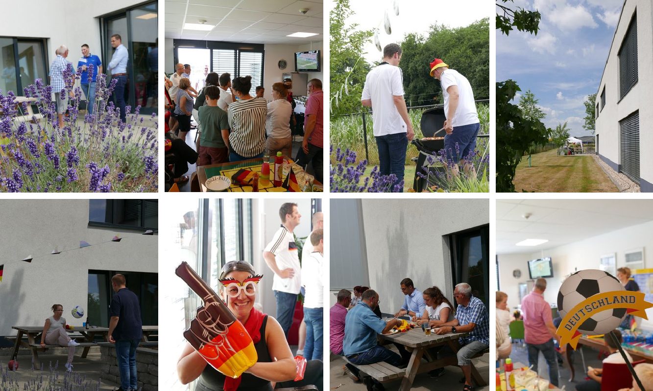 Sommerfest bei Alders mit viel Fussball
