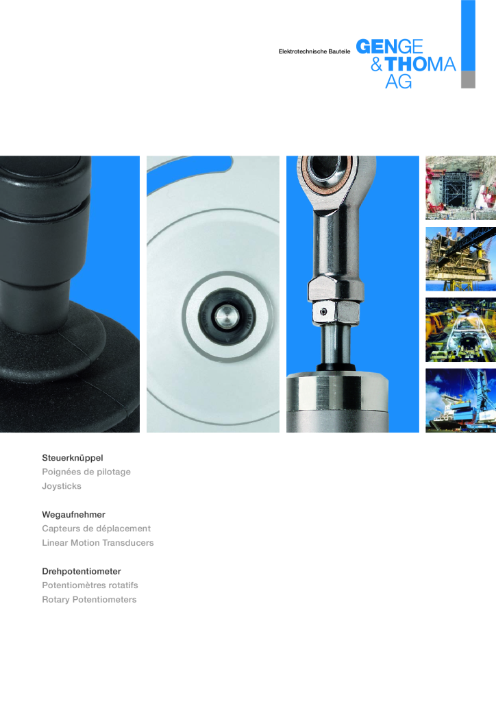 Produktkatalog von Genge & Thoma