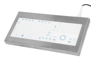 KIO7XU6 Series Hospital Keyboard with Orbital Mouse